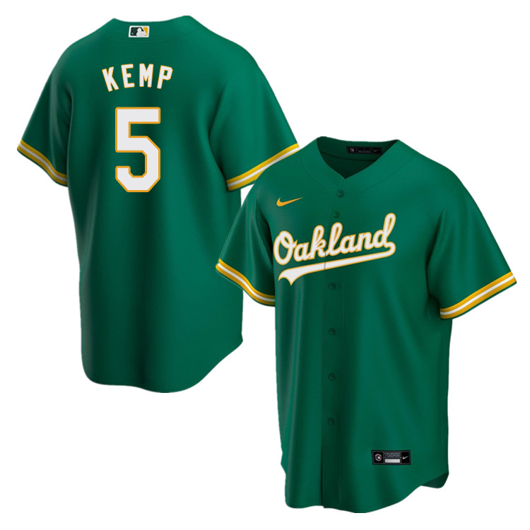 Nike Men #5 Tony Kemp Oakland Athletics Baseball Jerseys Sale-Green